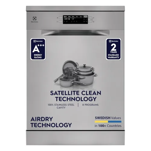 Image of Electrolux 15-Place Fully Automatic Dishwasher (ESZ69300SX)