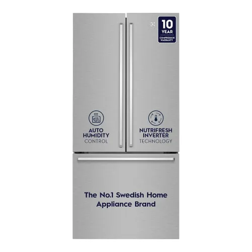 Image of Electrolux 491L Inverter 3 Door Side by Side Frost Free Refrigerator