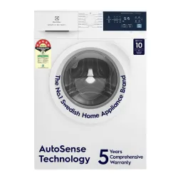 Electrolux 8kg/5kg 5 Star Fully Automatic Front Load Washer Dryer with 40°C Vapour Wash