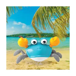 Dancing Crab | Crawling Crab | Electronic Moving Musical Toy |Obstacle Avoidance Sensor|Toddler Toy|Best Birthday Gift for 3+|Early Learning|Rechargeable Battery|Made in India,Multicolor