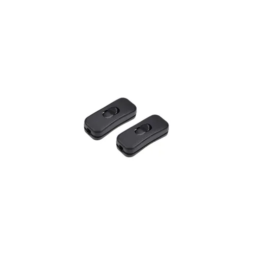 Image of Electronic Spices Black Push Button Switch 