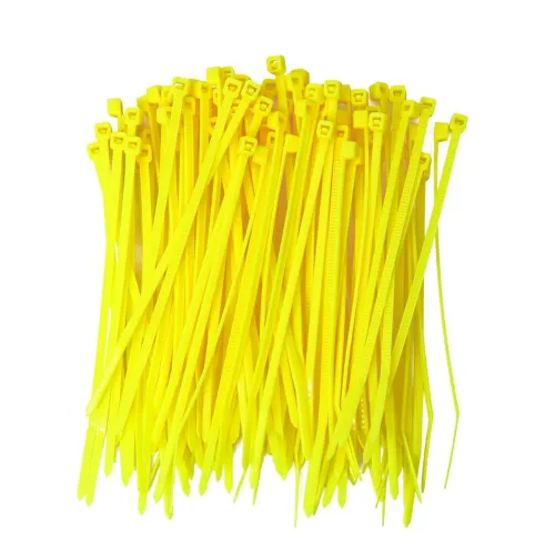 Image of Electronic Spices Pack of 100 (2.5mmX100mm) Heavy Duty Yellow 