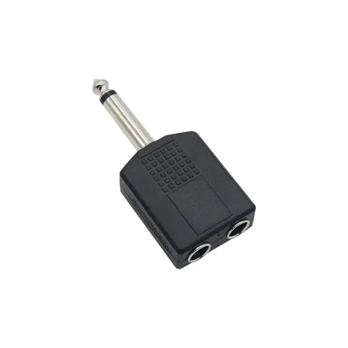 Image of Electronic Spices 6.35mm Male to Dual 6.35mm Female Audio Splitter