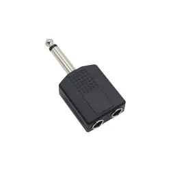 Electronic Spices 6.35mm Male to Dual 6.35mm Female Audio Splitter