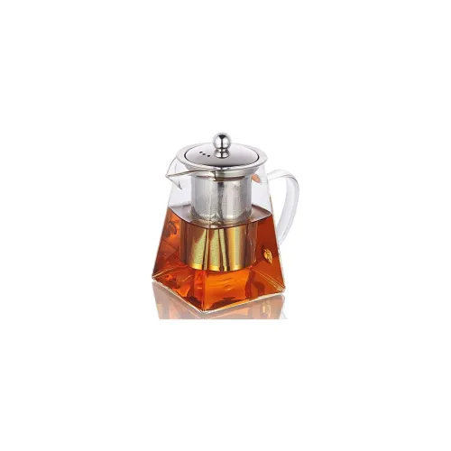 Image of Elegant Borosilicate Teapot with Stainless Infuser