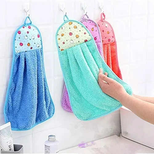 Image of ELEGONNA HANGING HAND TOWELS Multicolor (4 Sheets)