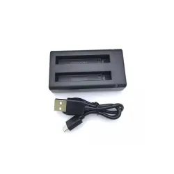 ELFOG Dual USB Battery Charger for Insta360 One X2