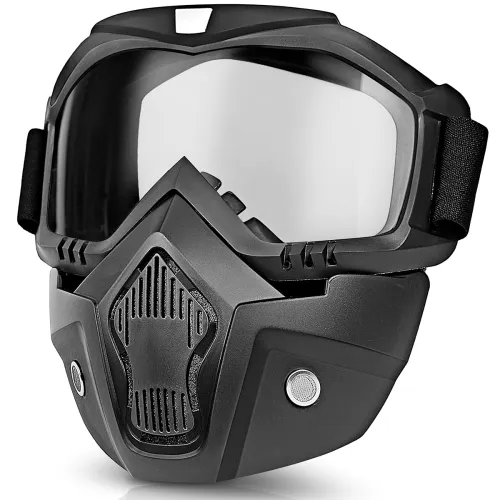 Image of Eliane Reusable Goggle Mask Anti Scratch Uv Protective Face&Eyewear