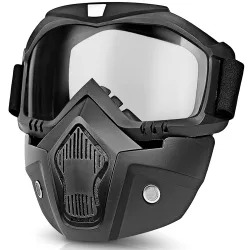 Eliane Reusable Goggle Mask Anti Scratch Uv Protective Face&Eyewear