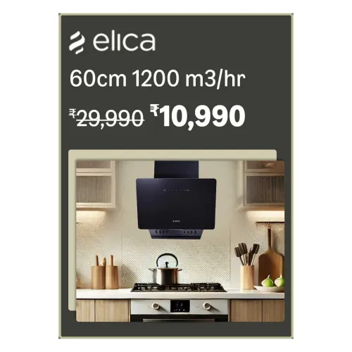 Image of Elica 60cm Chimney @ ₹10990 on Big Billion Day Sale