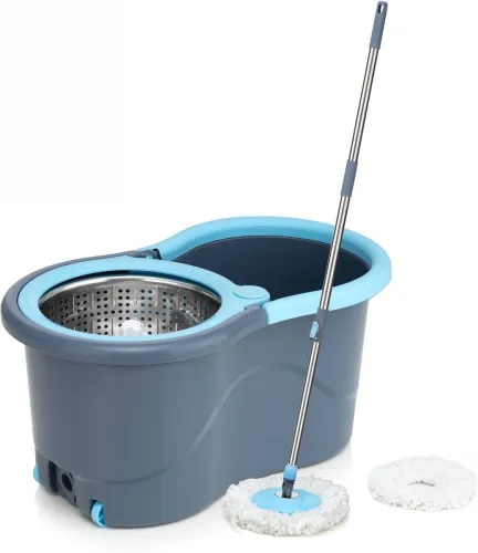 Image of Elinor Steel Mop Set with 2 Refills