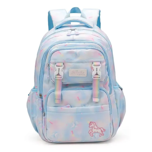 Image of Elios Rainbow Series 17-Inch School Backpack