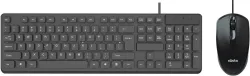Elista Wired Keyboard and Mouse Combo (ELS WK-714) Wired USB Standard Multi-device Keyboard Compatible