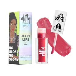 Elitty Jelly Lips Pink Gloss – Pretty Salty, 4ml