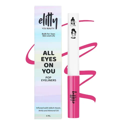 Image of Elitty Waterproof Eyeliner - 4g Hot Pink Colour 