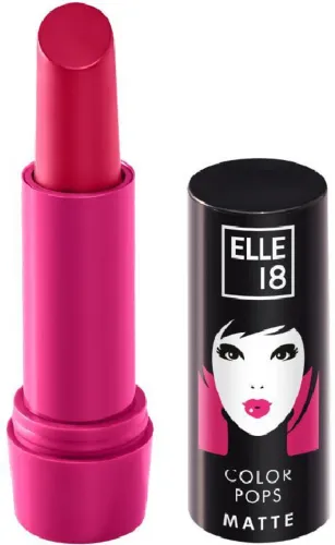 Image of ELLE 18 Color Pop Matte Lip Color P23 (Deep Pink, 4.3 g)