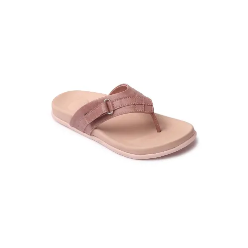 Image of ELLE Women's Flats T-Strap Slip-On Sandals