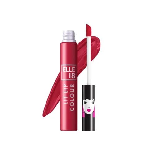Image of Elle18 Matte Finish Red, LongLasting Liquid Lipstick5.6 ml