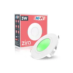 Elleys ZIRA 3W Round LED Down Light