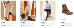 El Paso Boots at minimum 90% Discount