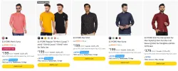 ELYORK mens fashion upto 75% discount