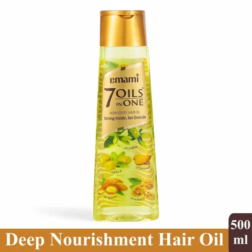 Image of EMAMI 7 Oils In One Damage Control Hair Oil - Pack Of 1 Hair Oil (500 ml)