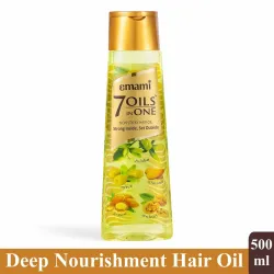 EMAMI 7 Oils In One Damage Control Hair Oil - Pack Of 1 Hair Oil (500 ml)