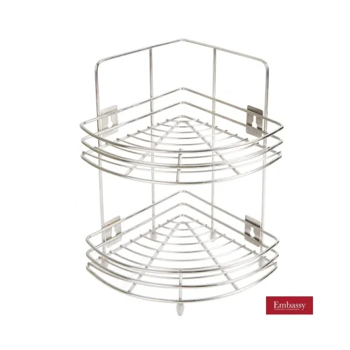Image of Embassy Corner Stand, Small - Double (2-Tier)