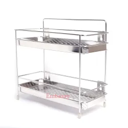 Embassy Storage Rack – Stainless Steel
