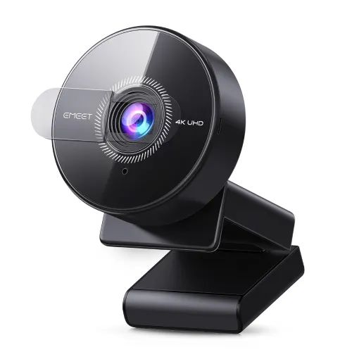 Image of eMeet C950 4K Webcam for PC - 8 Megapixels UH Noise-Canceling Mic