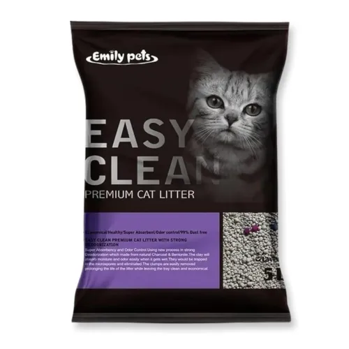 Image of Emily Pets Bentonite Cat Litter (Lavender, 5L, Fresh Scented)