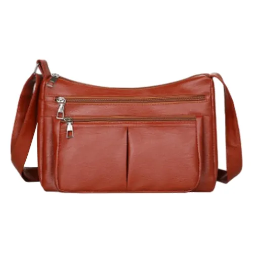 Image of Enakshi Women Shoulder Bag Soft PU Leather Crossbody Bag for Shopping Party Summer