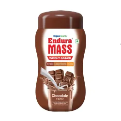 Endura Mass Weight Gainer Powder 550 G Chocolate Flavour | Unique Blend Of 3 Sources Of Protein, Carbs, Vitamins & Essen