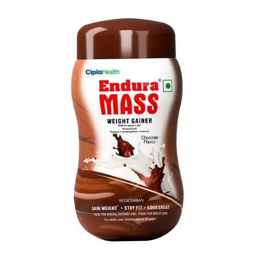 Image of Endura Mass Weight Gainer Powder (Chocolate Flavour) – 550g
