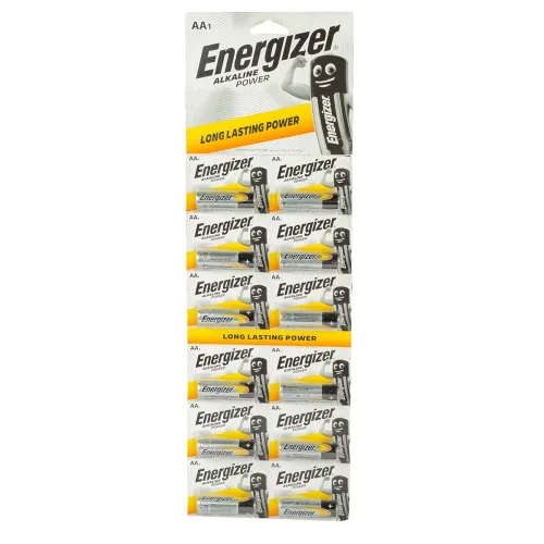 Image of Energizer Alkaline Power AA Batteries, Po12