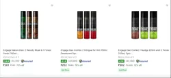 Engage Deodorant Spray at minimum 70% Discount
