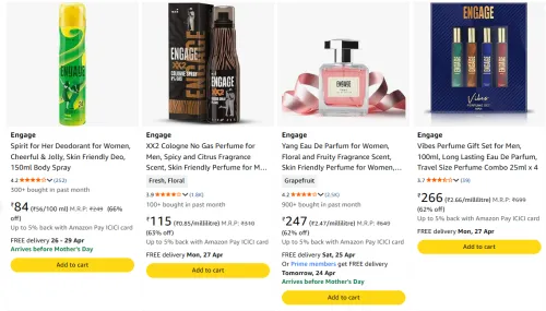 Image of Engage Deos starting at ₹84
