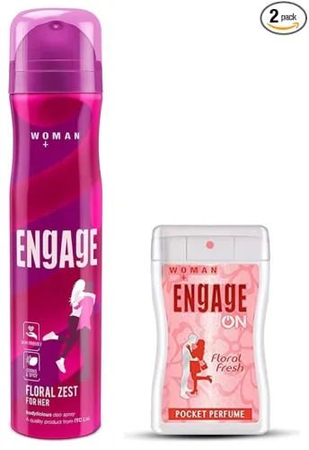 Image of Engage Floral Zest Women Deodorant Combo
