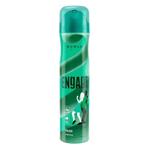 Image of Engage Garden Mystique Deodorant for Women, Spicy and Woody, Skin Friendly, 150ml