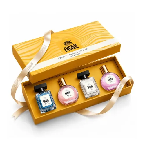 Image of Engage Gift Assorted Luxury Perfume Set 80ml (20ml x 4)|