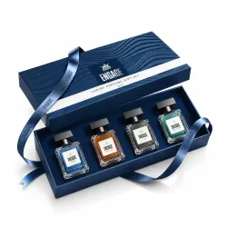 Engage Gift Assorted Luxury Perfume Set for Men 80ml (20ml x 4) |4 Unique EDP Fragrances | Long Lasting |Travel Size Perfume Combo|Birthday, Anniversary, Wedding Gift|No Paraben|Dermat-Teste...