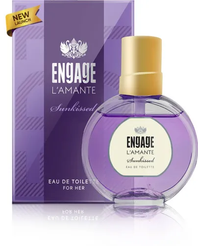 Image of Engage L’amante Sunkissed Floral Fruity Perfume 100ml