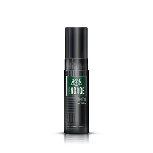 Image of Engage M3 Perfume Spray for Men 120ml | Fresh & Woody | Long Lasting | No Parabens | No Silicones | Dermatologically Tes