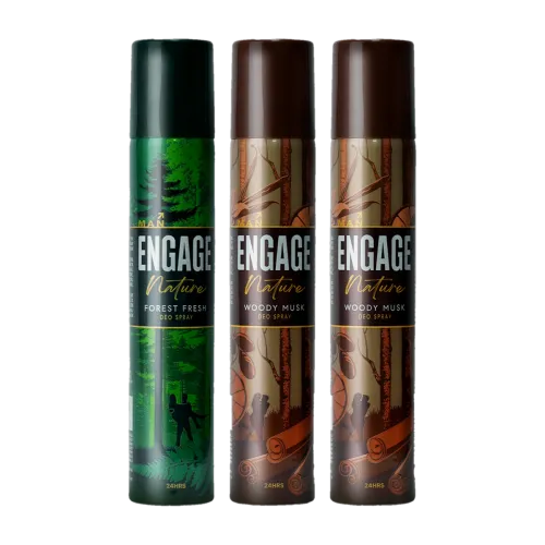 Image of Engage Nature Deodorant Spray, 150ml * pack of 3