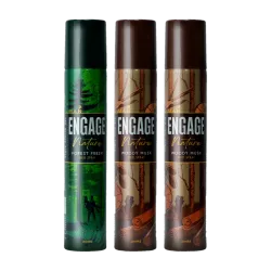 Engage Nature Deodorant Spray, 150ml * pack of 3
