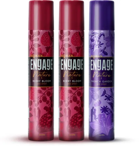 Image of Engage Nature Deo Combo for Women 3-Pack