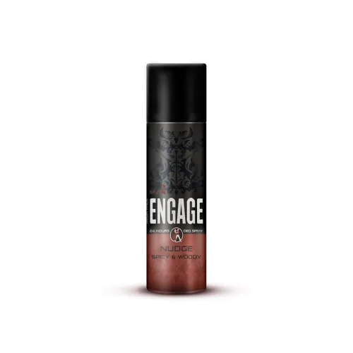 Image of Engage Nudge Spicy Woody Men’s Deodorant 220ml