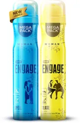 Engage Tease & Spell Women Deo Combo