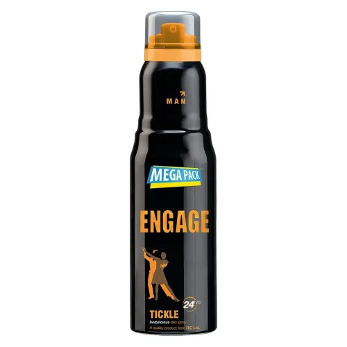 Image of Engage Tickle Deodorant for Men, Citrus and Spicy, Skin Friendly Deo, 220ml Body Spray