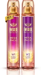 Engage W1 & W2 Perfume Spray Combo for Women – 2×160ml